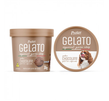 Gelato Prefere Alfarroba para Cães - 30g