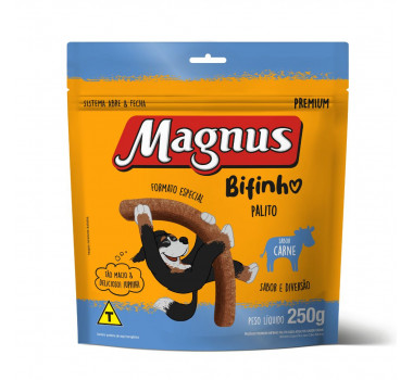 Bifinho Palito Magnus Carne para Cães Adultos - 250g