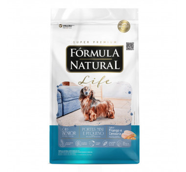 Ração Seca Fórmula Natural Life para Cães Sênior Porte Mini e Pequeno - 1Kg