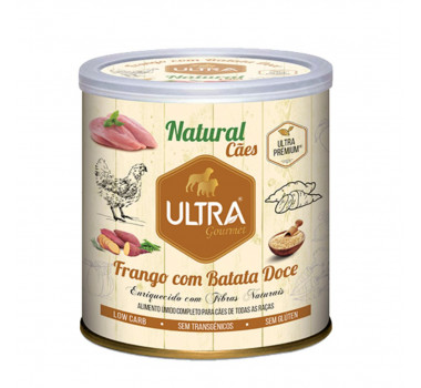 Alimento Úmido Natural Ultra Gourmet Frango com Batata Doce para Cães  - 300g