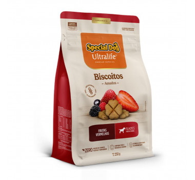 Biscoito Special Dog Ultralife Frutas Vermelhas para Cães Filhotes - 250g