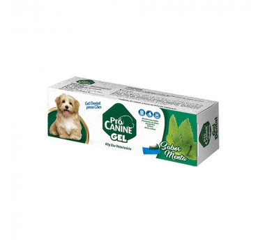 Gel Dental Menta Pró Canine para Cães e Gatos - 60g