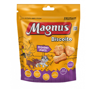  Biscoito Magnus Cães Adultos Pequeno Porte - 1kg