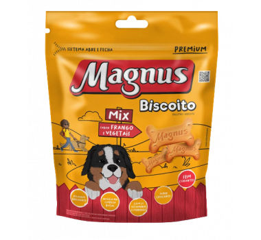 Biscoito Magnus Mix Frango&Vegetais Cães Adultos - 1kg