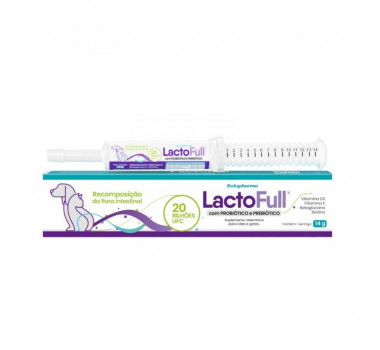 Suplemento Lactofull Botupharma para Cães e Gatos - 14g