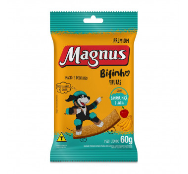 Bifinho Magnus para Cães Adultos  Sabor Frutas - 60g