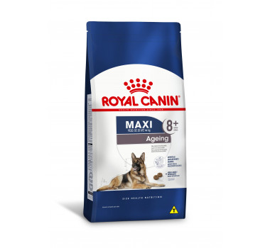 Ração Seca Royal Canin Maxi Ageing 8+ para Cães Idosos Porte Grande - 15Kg