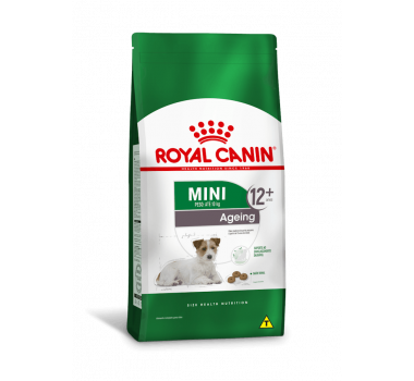 Ração Seca Royal Canin Mini Adult Ageing 12+ para Cães Idosos Porte Pequeno - 1Kg