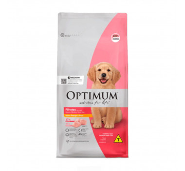 Ração Seca Optimum Frango para Cães Filhotes Raças Médias e Grandes - 3kg