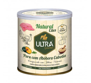 Alimento Úmido Natural Ultra Gourmet Peru com Abóbora para Cães  - 300g