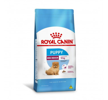 Ração Seca Royal Canin Mini Indoor Puppy para Cães Filhotes Porte Pequeno - 2,5Kg