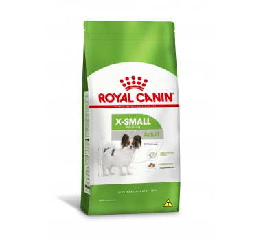 Ração Seca Royal Canin X-Small Adult para Cães Adultos Porte Mini - 1Kg