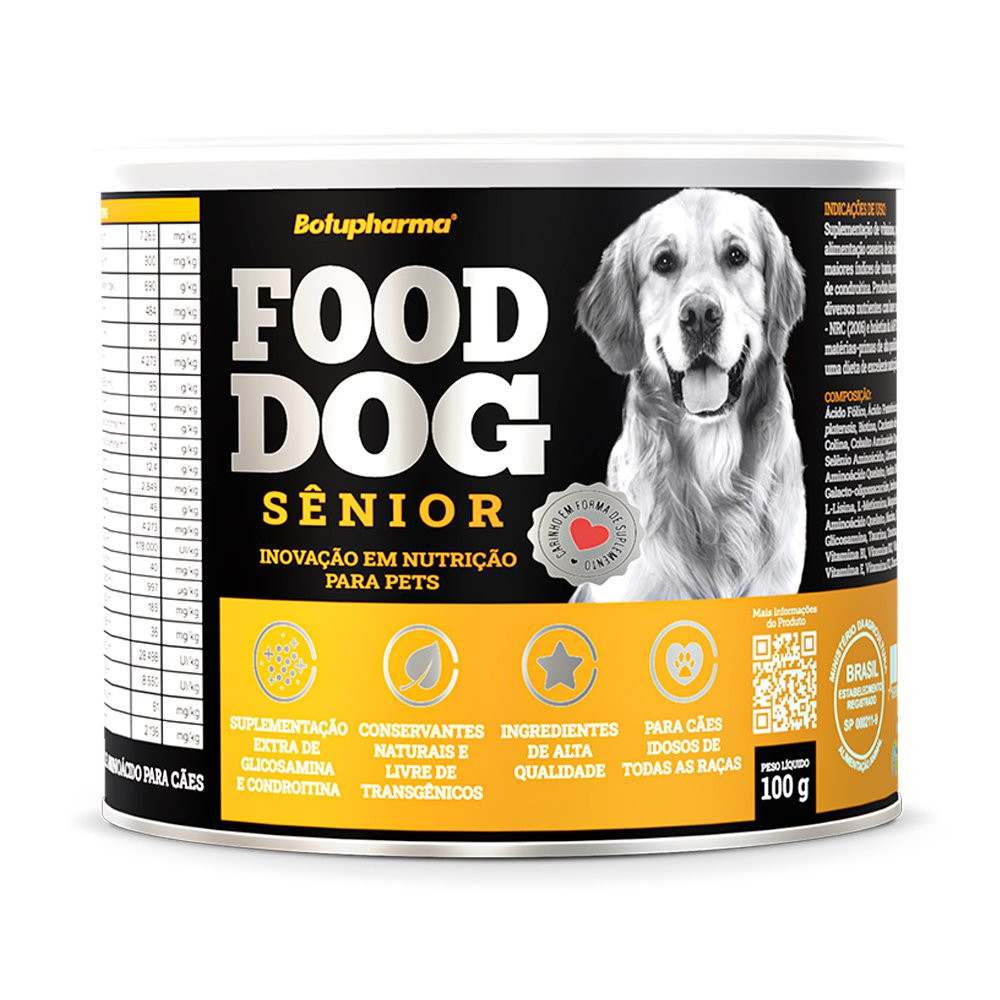 Food dog senior