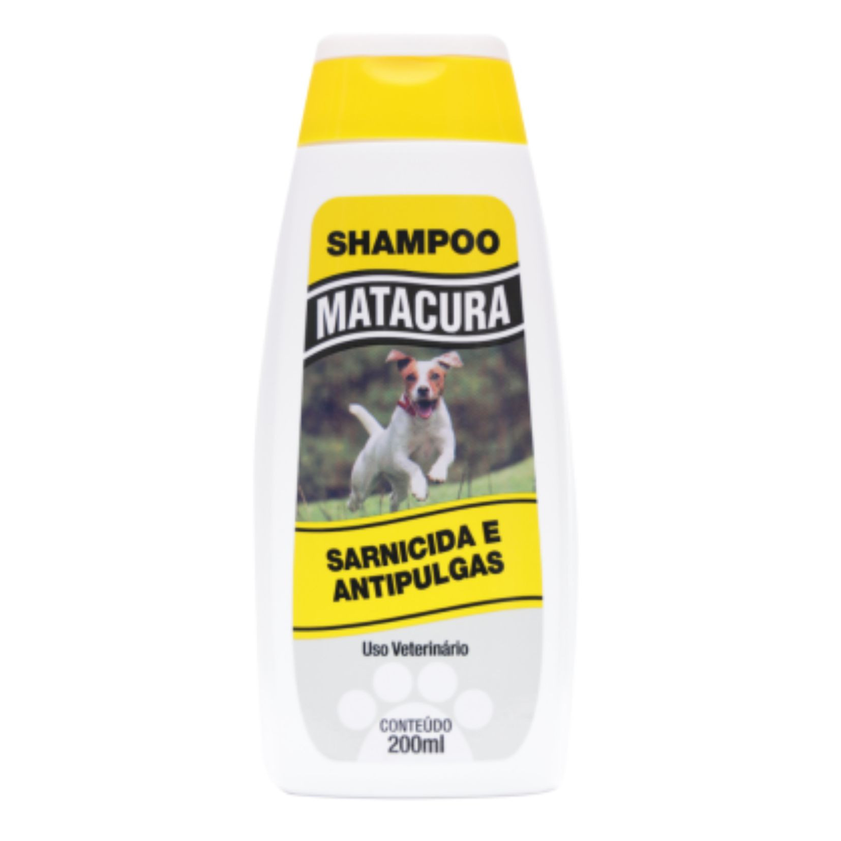 Shampoo Sarnicida E Antipulgas Matacura Para Cães 200ml 0456