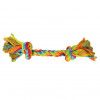 Brinquedo Mordedor Corda Dental Bone Color Jambo para Cães - Grande - 1